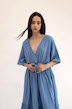 CHLOE - BLUE braided dress
