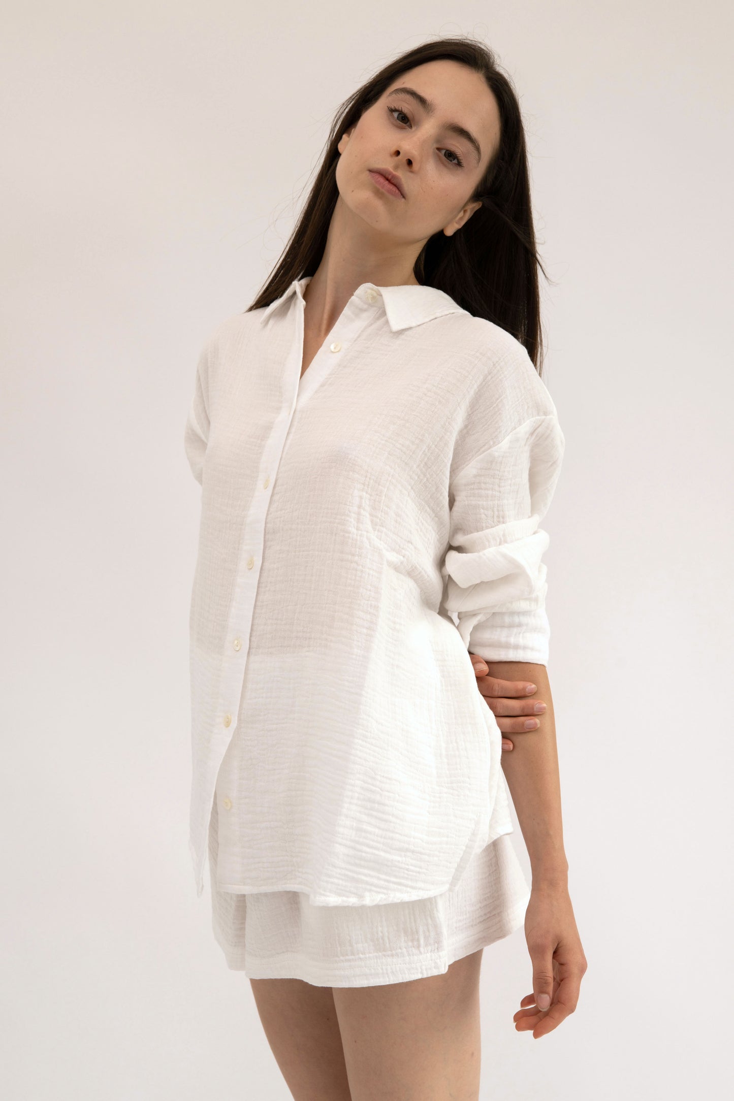 MAUI - WHITE- long sleeve