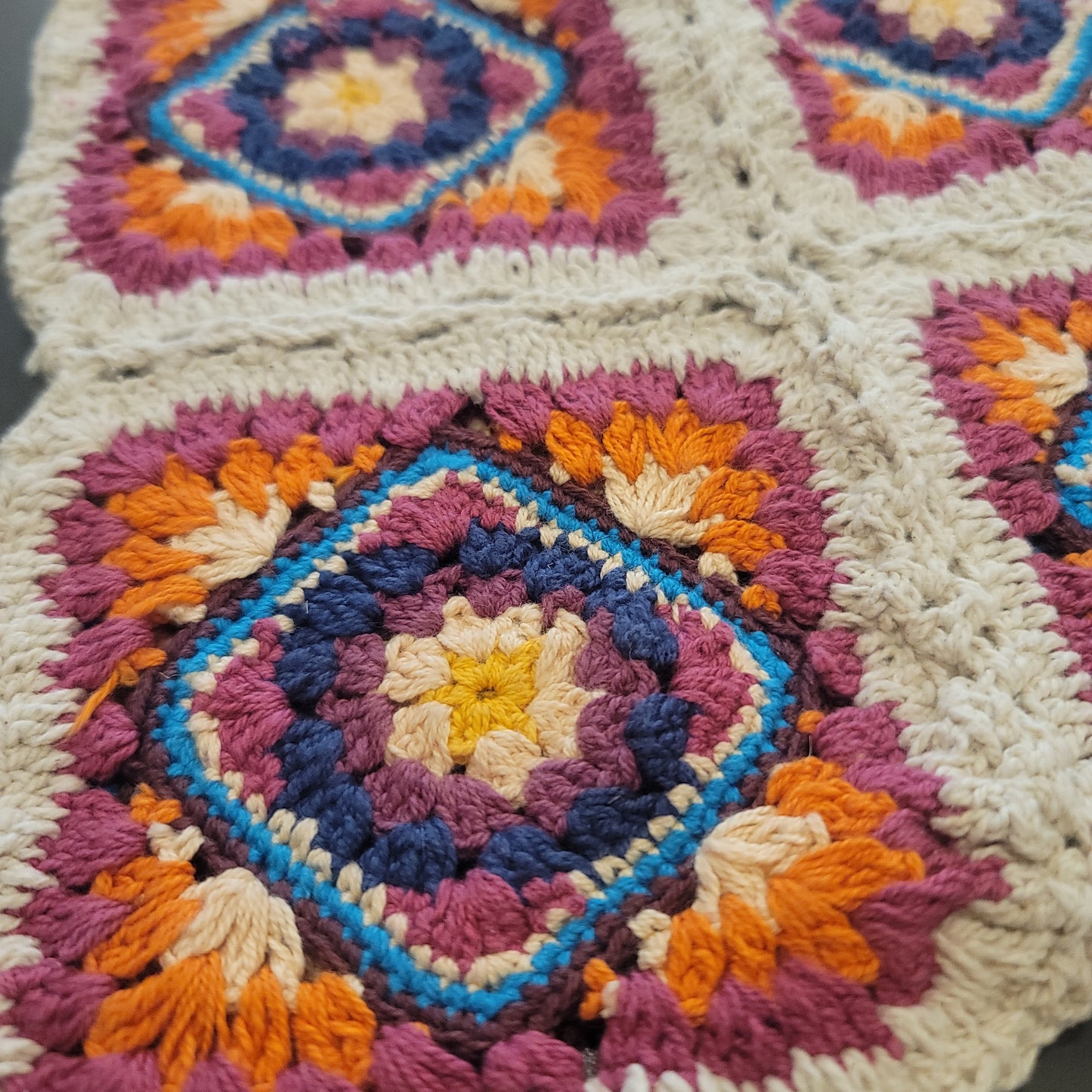 CABO UPCYCLED COTTON CROCHET HANDBAG