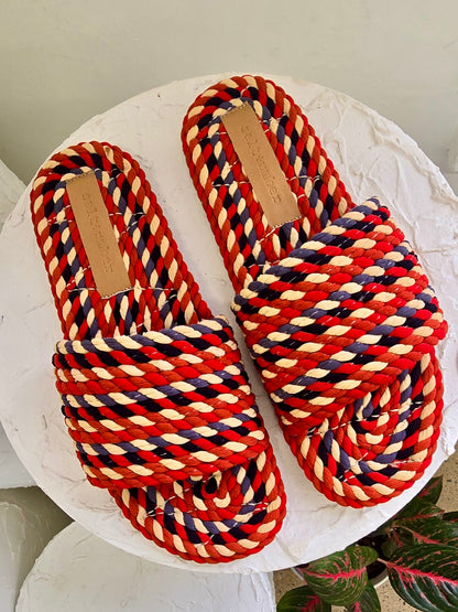 SUNNY-LADYBIRD RED vegan rope slide