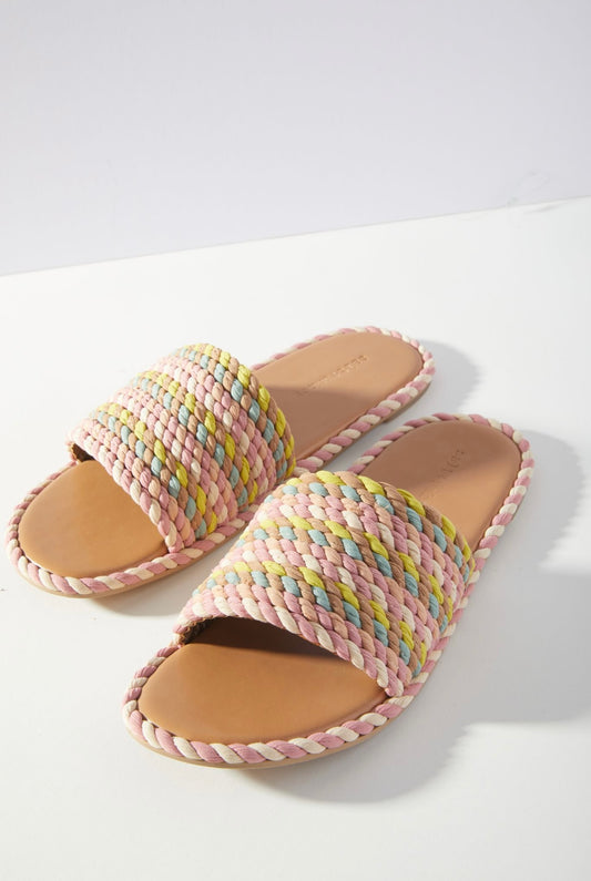 Sunshine Vegan Rope Slides in Miami Multi