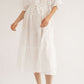 CHLOE - WHITE braided dress