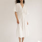 CHLOE - WHITE braided dress