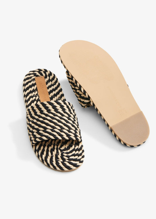 SUNNY - BLACK + CREAM