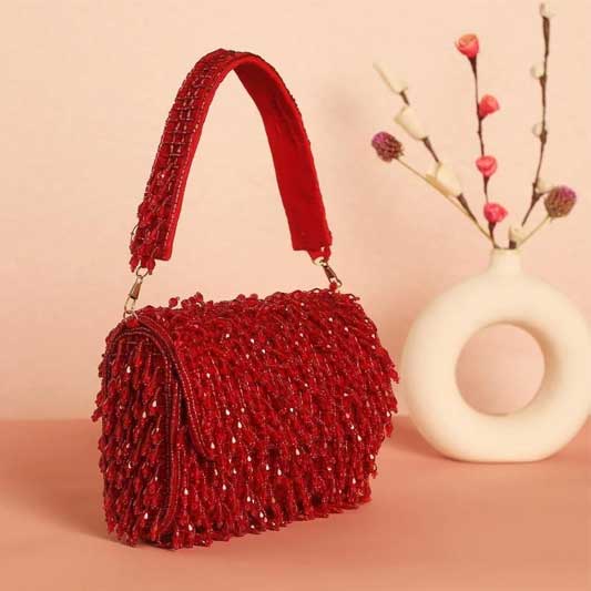 NORA BEADED TOTE