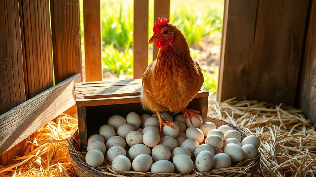 annual hen egg production