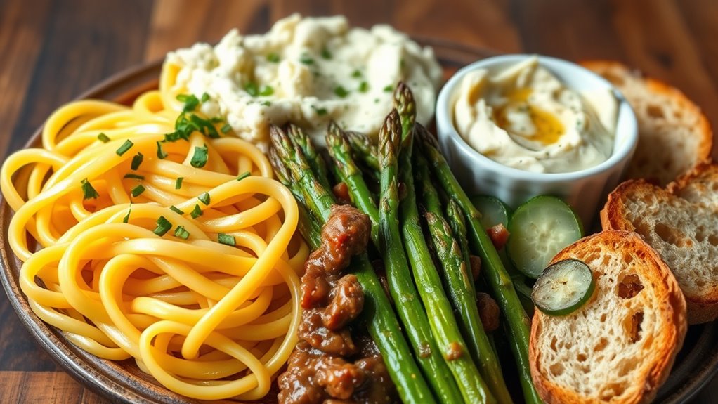 appetizer pairings for beef stroganoff