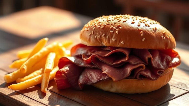 arby s roast beef calories