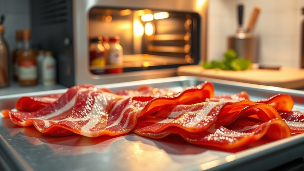 bake beef bacon easily