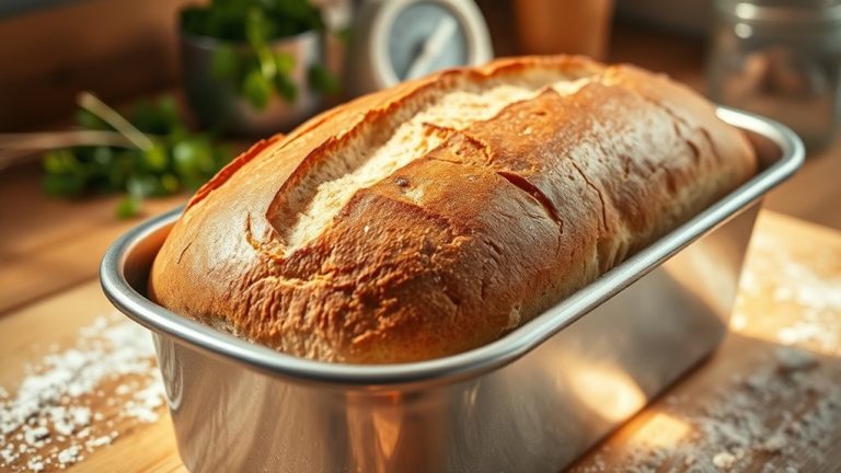 bake sourdough in loaf pan