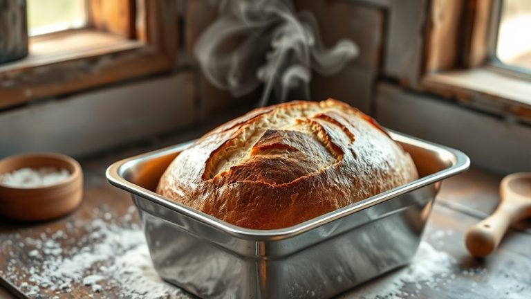 bake sourdough in loaf pan
