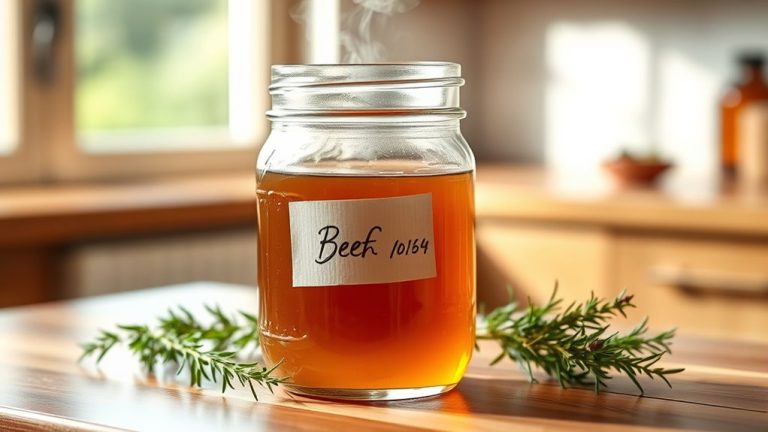 beef broth refrigerator life