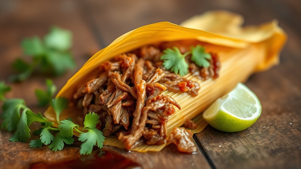 beef tamale nutritional content