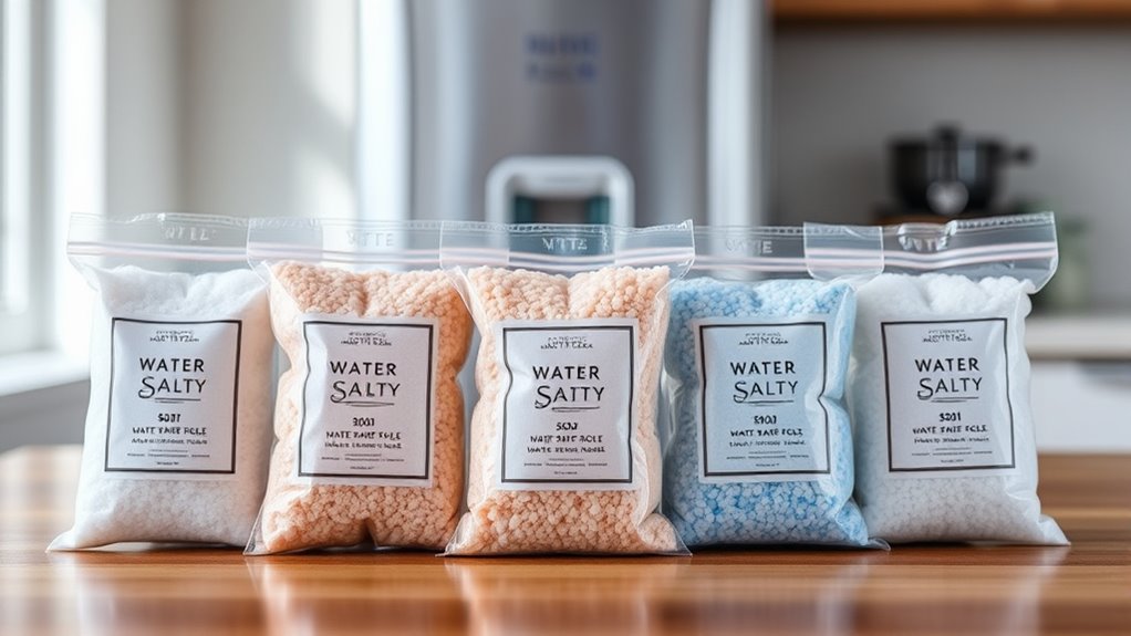 best salts for water softening