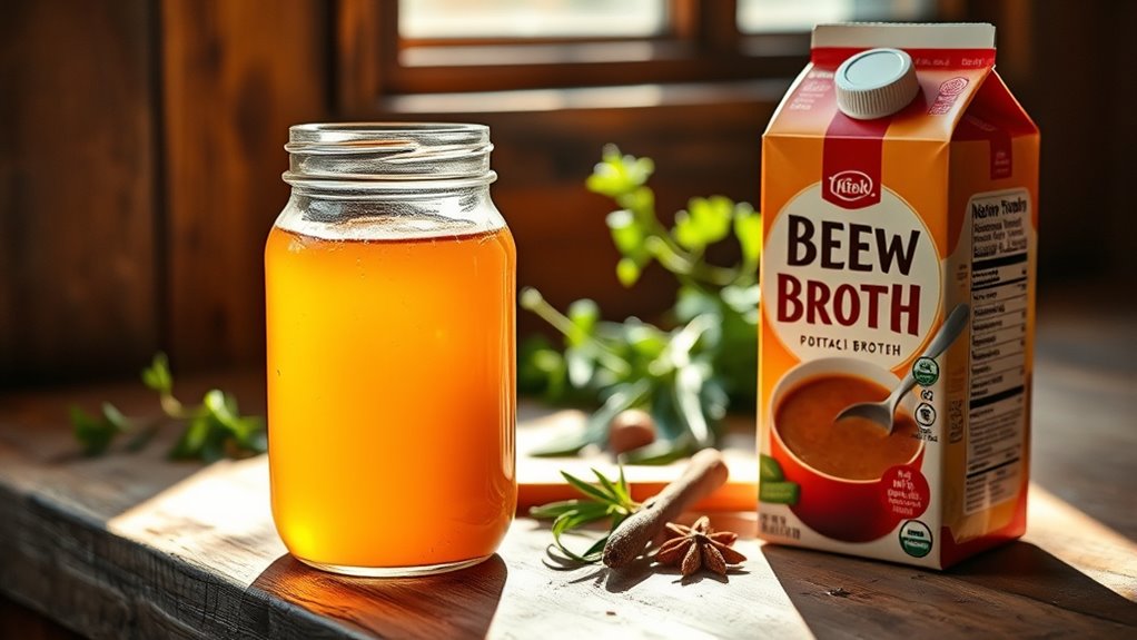 broth shelf life differences