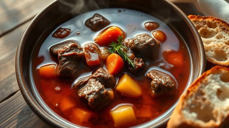calorie count in beef stew