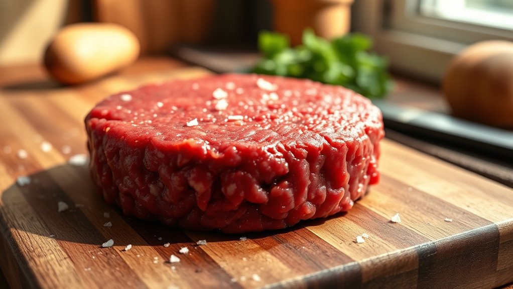 calories in 4 oz beef