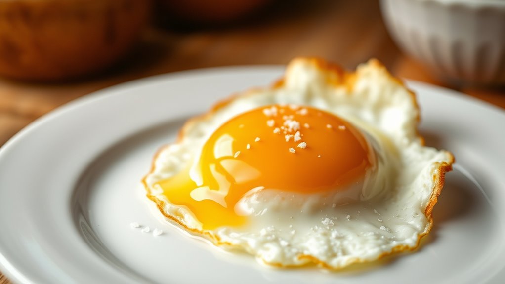 calories in fried egg