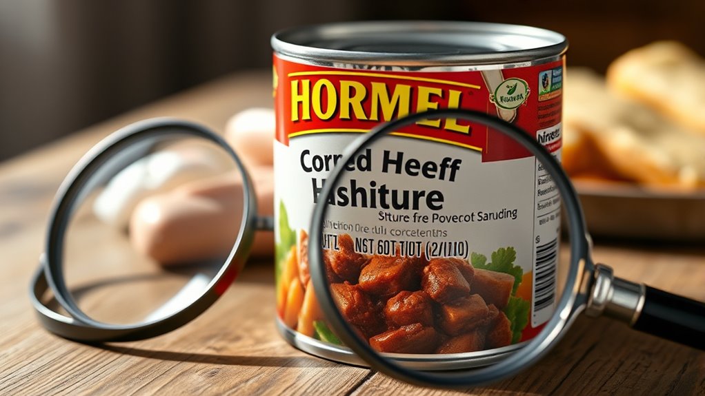 check ingredient labels carefully