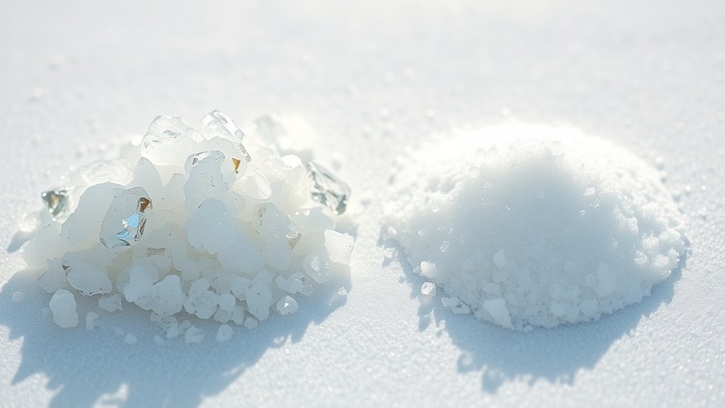 chemical composition influences melting