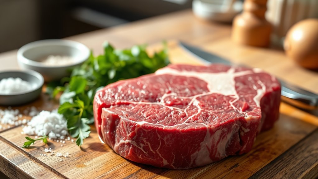 choose tender well marbled steak