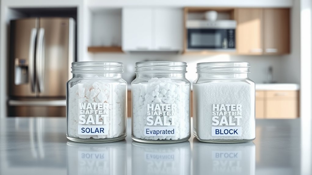 choosing optimal water softener salt