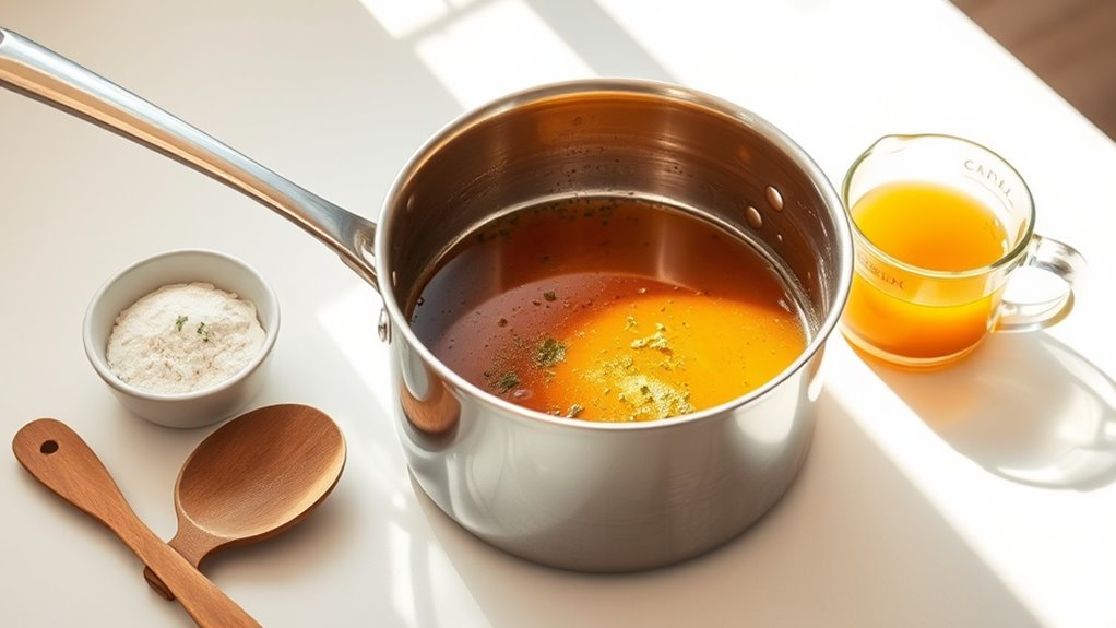 collect settle skim refrigerate