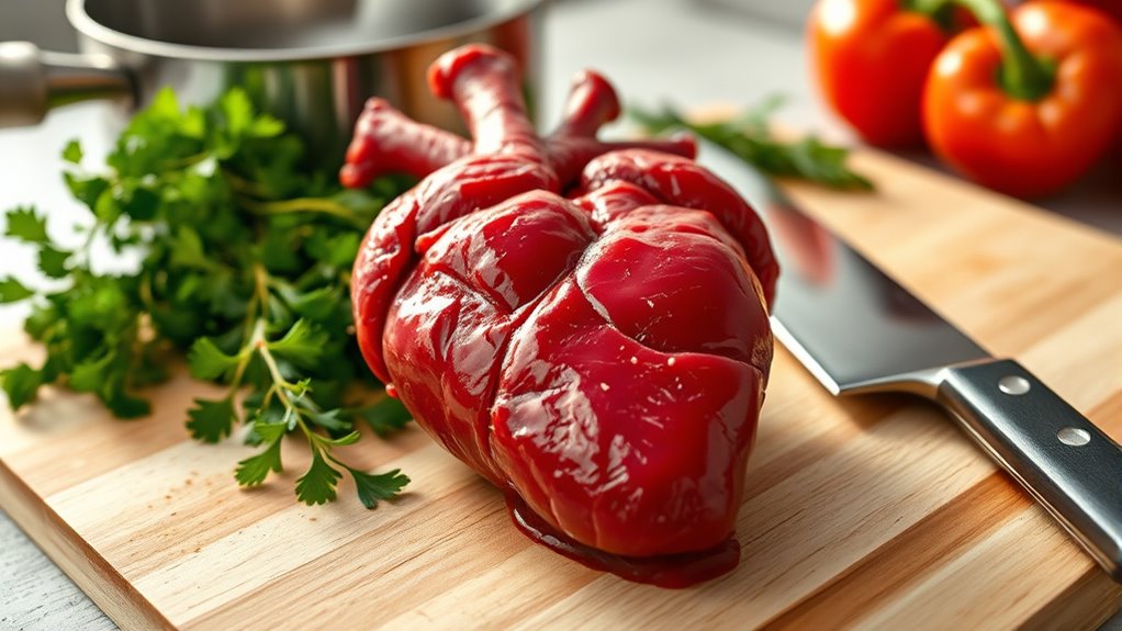 cook beef heart properly