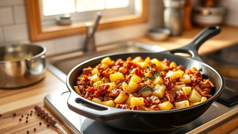 cook hash until crispy