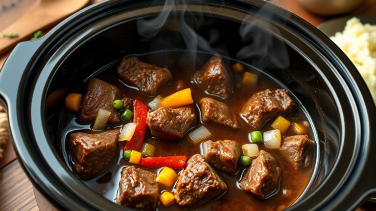 cook tender beef slowly