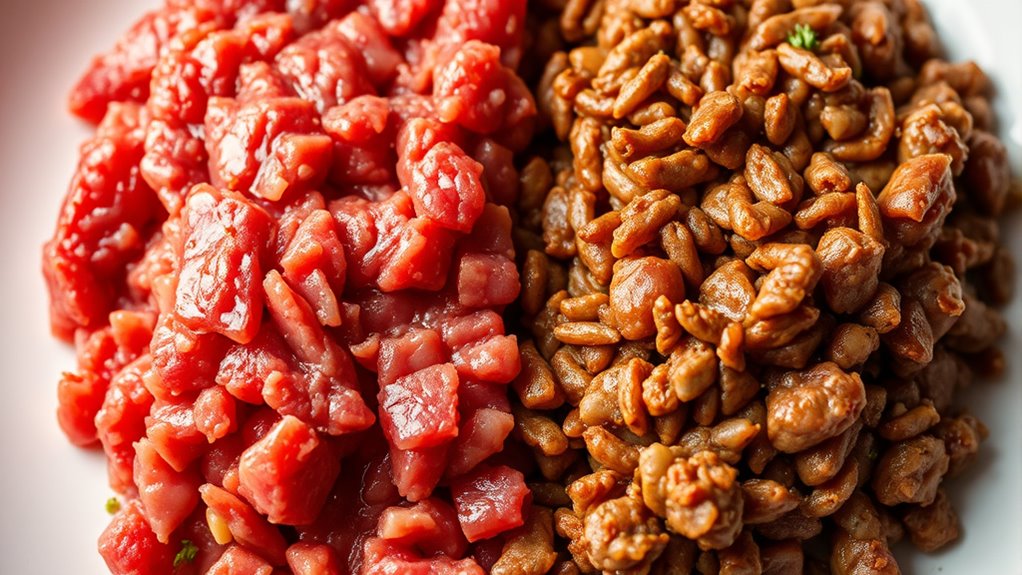 cooking concentrates beef calories