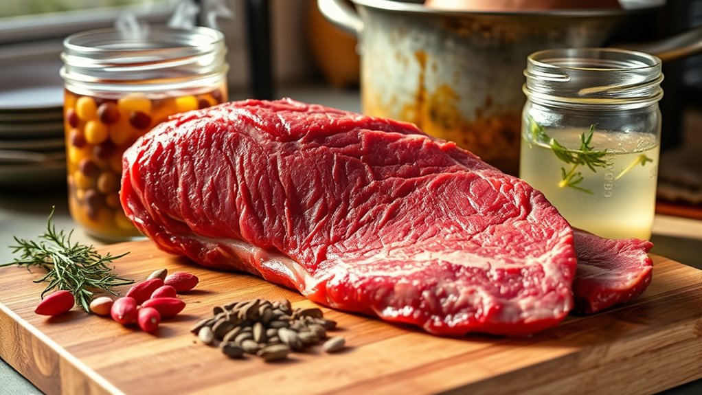 cure soak rinse tender