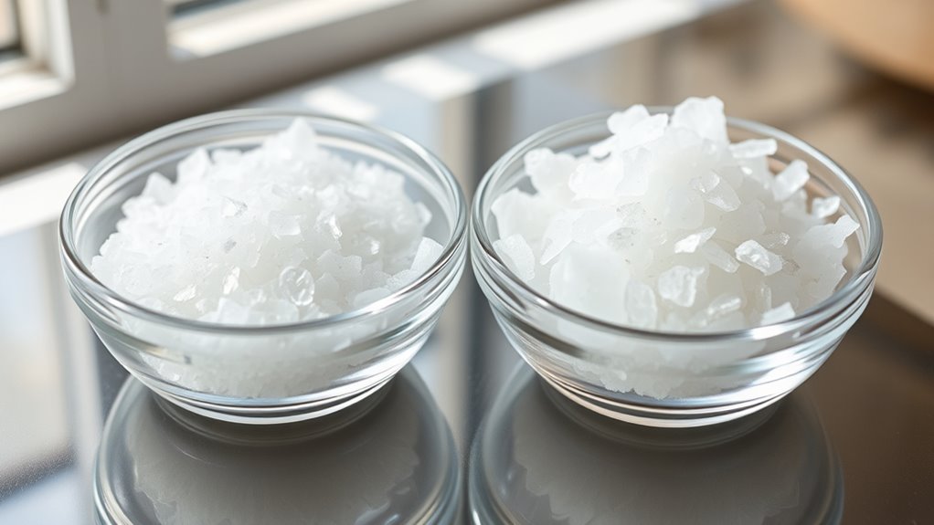 differences between epsom and sea salt