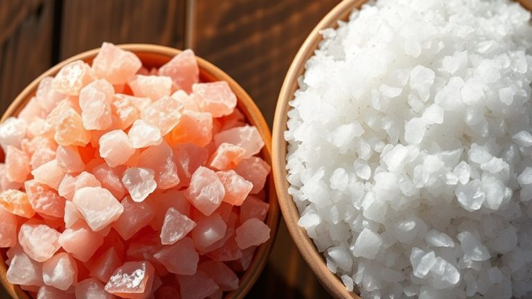 different types of natural salts