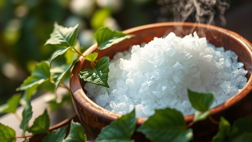 dissolve salts soak comfortably