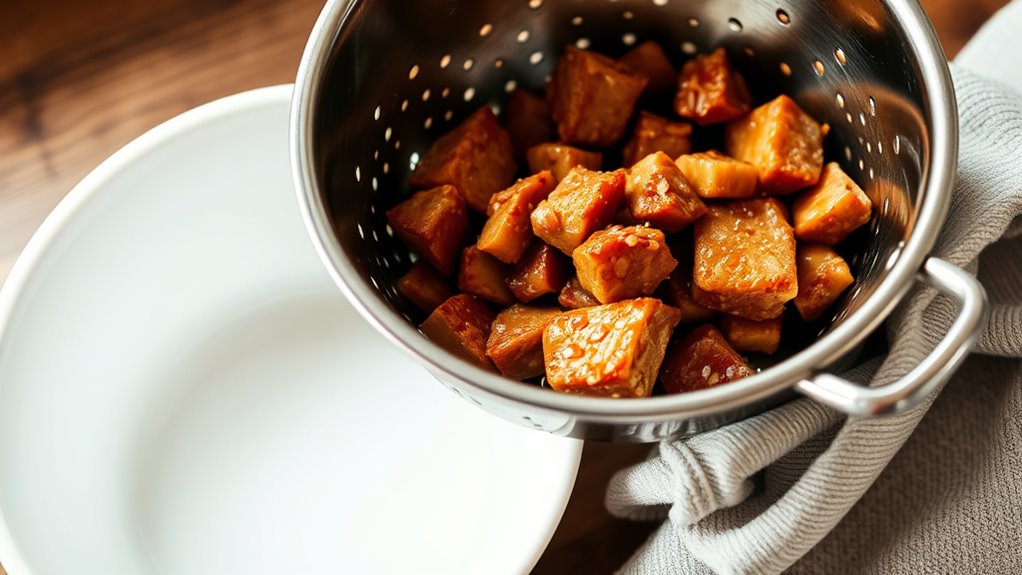 drain pat refrigerate crispy