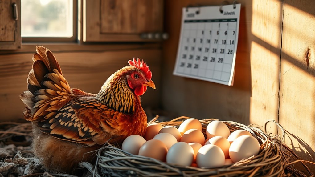 egg laying age and decline