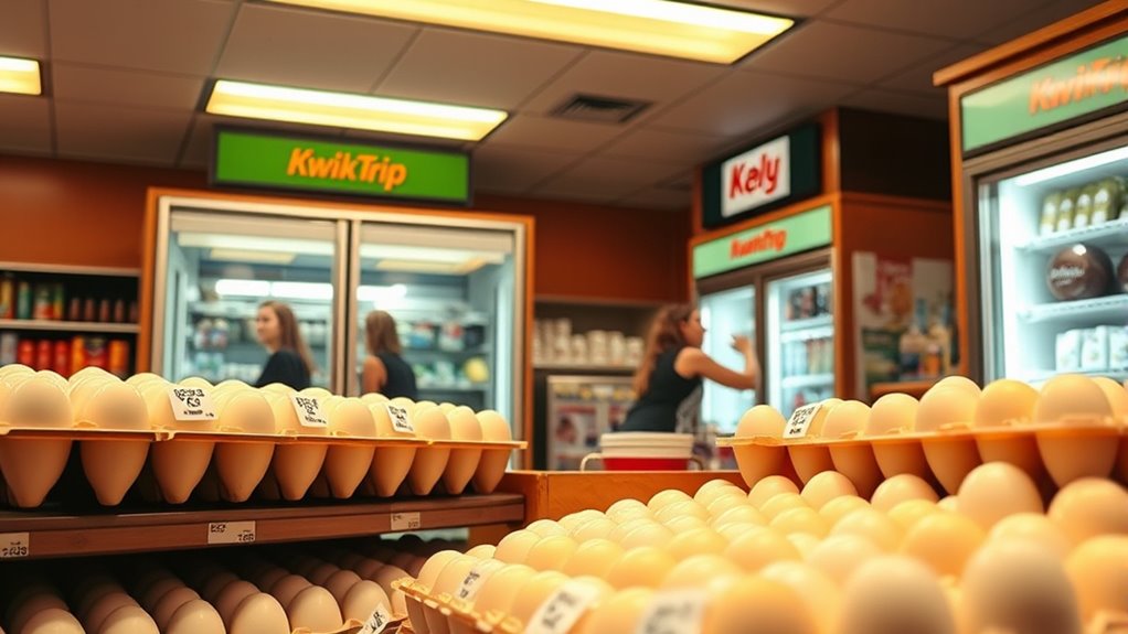 egg prices at kwik trip