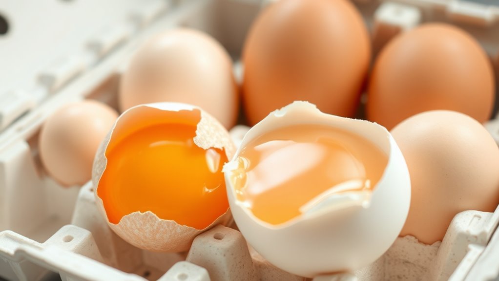 egg size influences egg white