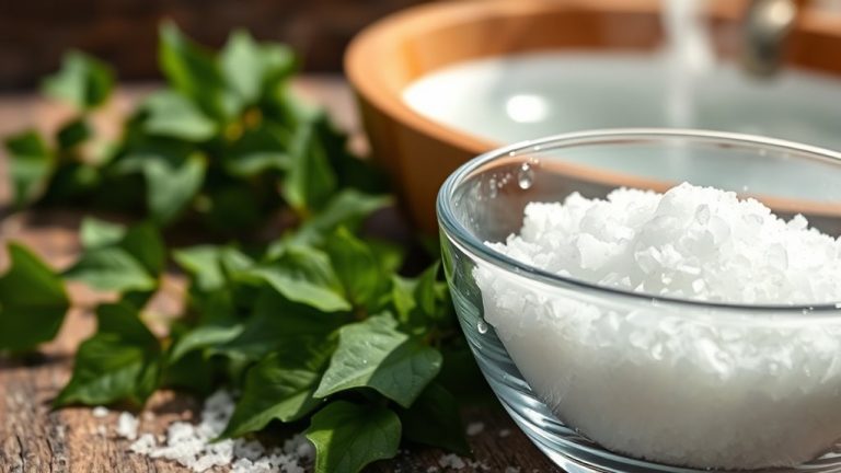 epsom salt for rash