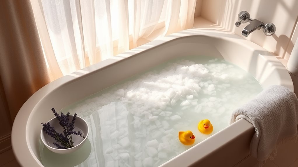 epsom salt soothes itching