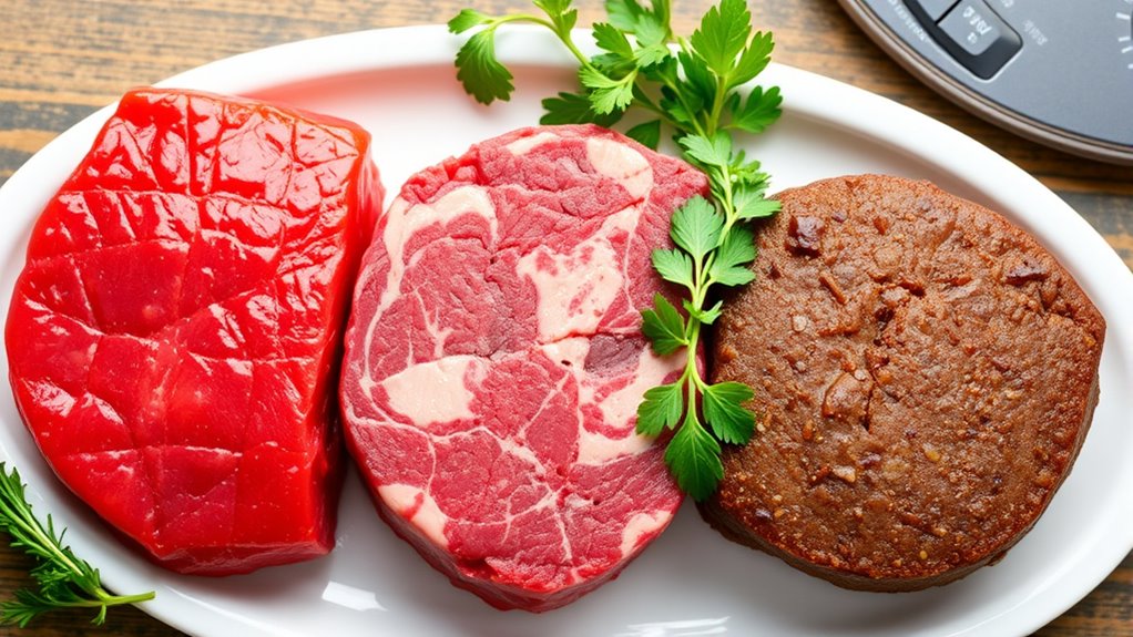 fat increases ground beef calories