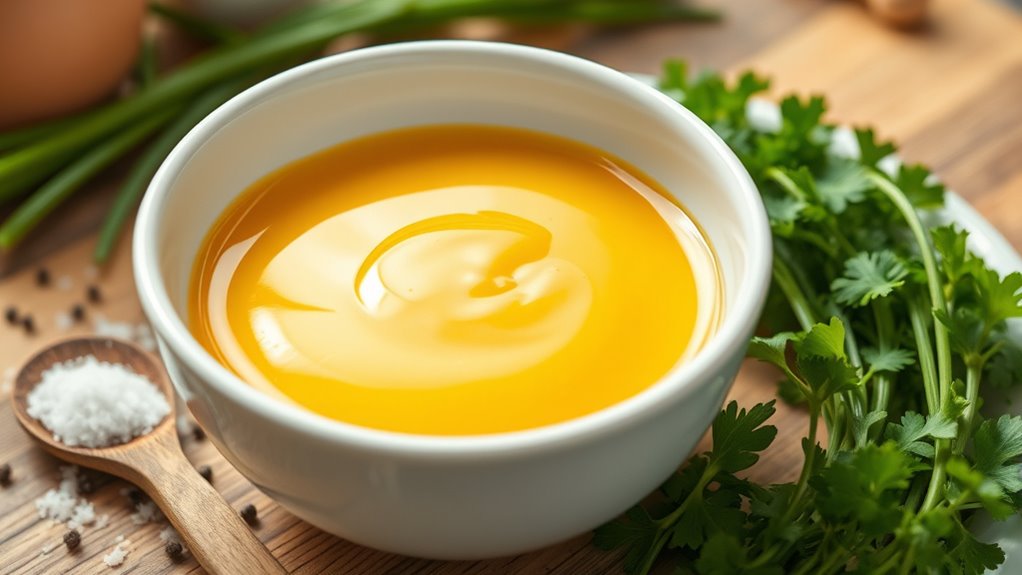 fresh eggs seasonings cheese