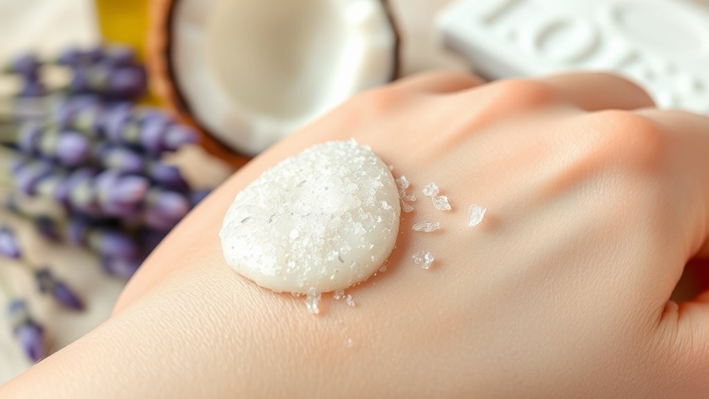 gentle hydrating skin exfoliation