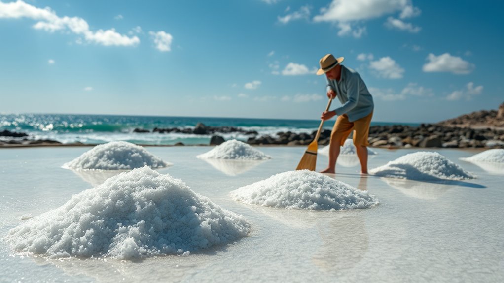 hand harvested delicate salt