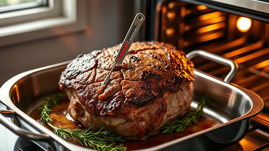 high heat sear residual cooking