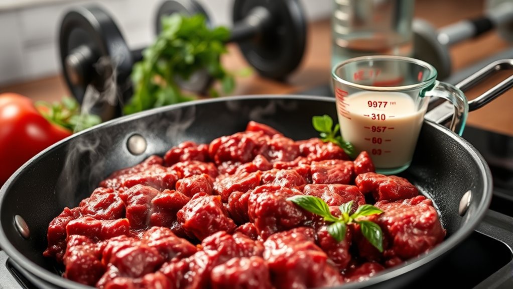 high protein lean beef