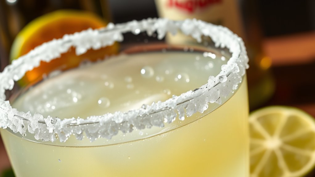 ideal coarse salty rim