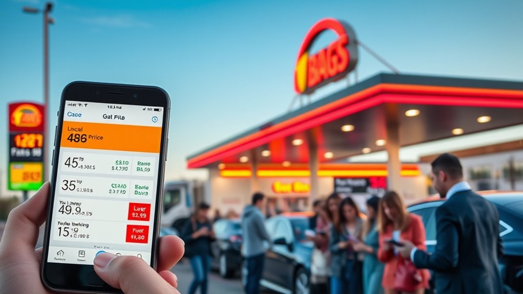 locate affordable local gas stations