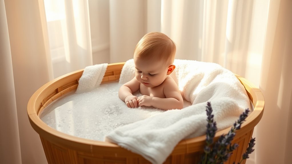 magnesium soothes baby skin